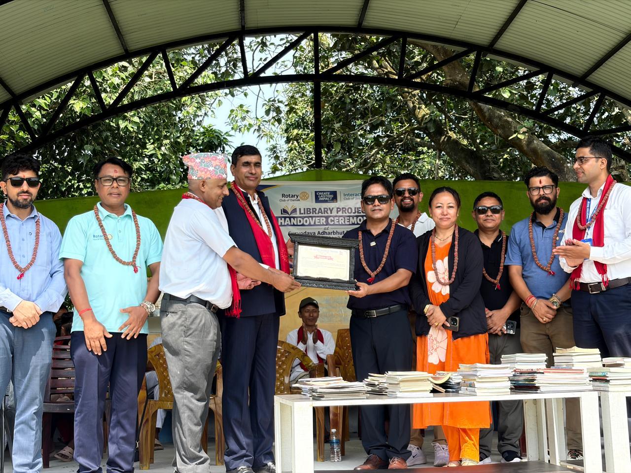 Library Project Handover Ceremony
