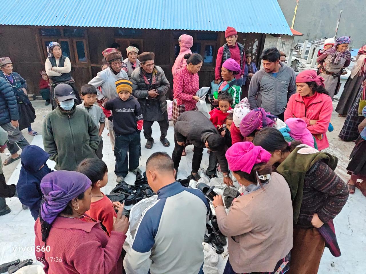 Distribution of Non Food Items, Infrared Cooker to Flood Victims Amachhodingmo RM -4, Goljung, Rasuwa.